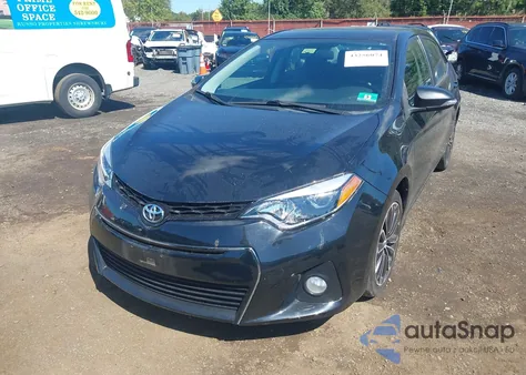 2015 Toyota Corolla S Plus z USA, uszkodzony, nr VIN 2T1BURHE9FC389673